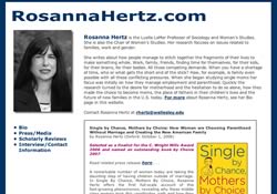 Rosanna Hertz, Author