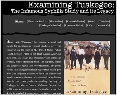 Susan Reverby is the author of Examining Tuskegee, the Infamous Syphilis Study and its Legacy